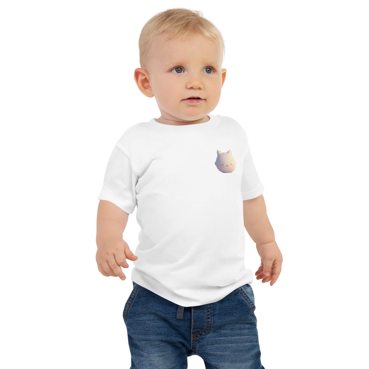 Camiseta de manga corta de jersey para bebé