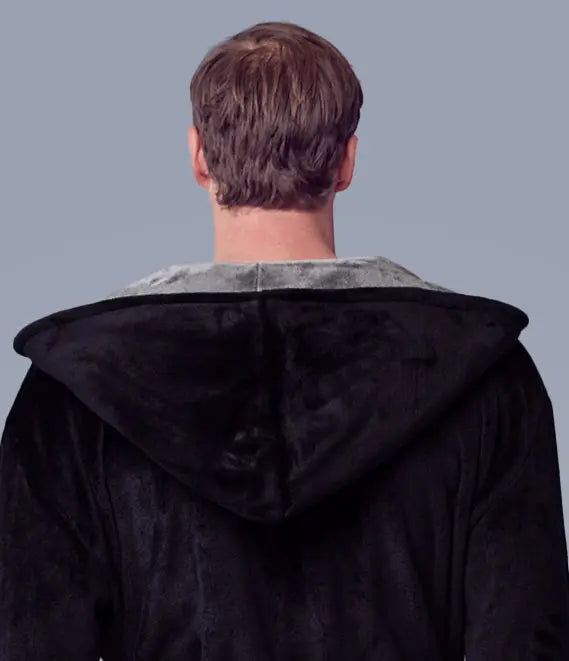 Men’s Robe with Hood – Ultra-Soft Plush Comfort for Everyday Use