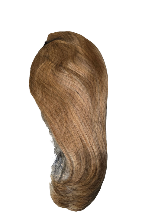 Golden Aura – Peluca Bob de Encaje Frontal Recta (Rubio Miel)