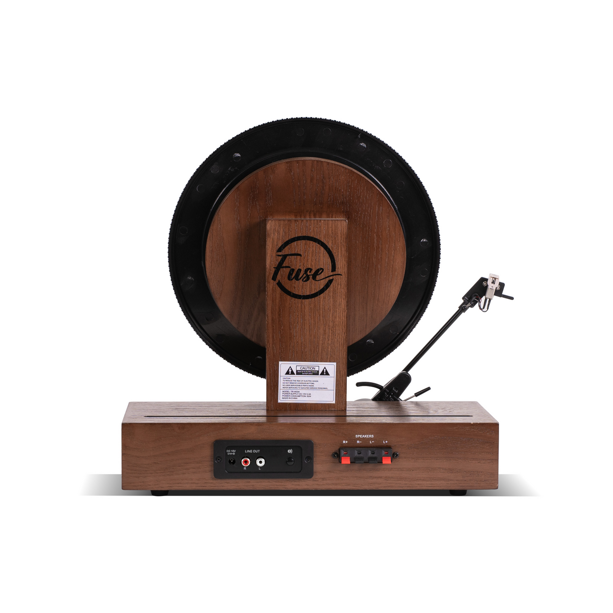 Tocadiscos vertical Fuse Audio GLD de vinilo