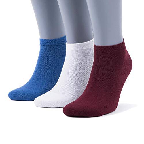 Men's & Women's Bamboo Ankle Socks 6-Pack