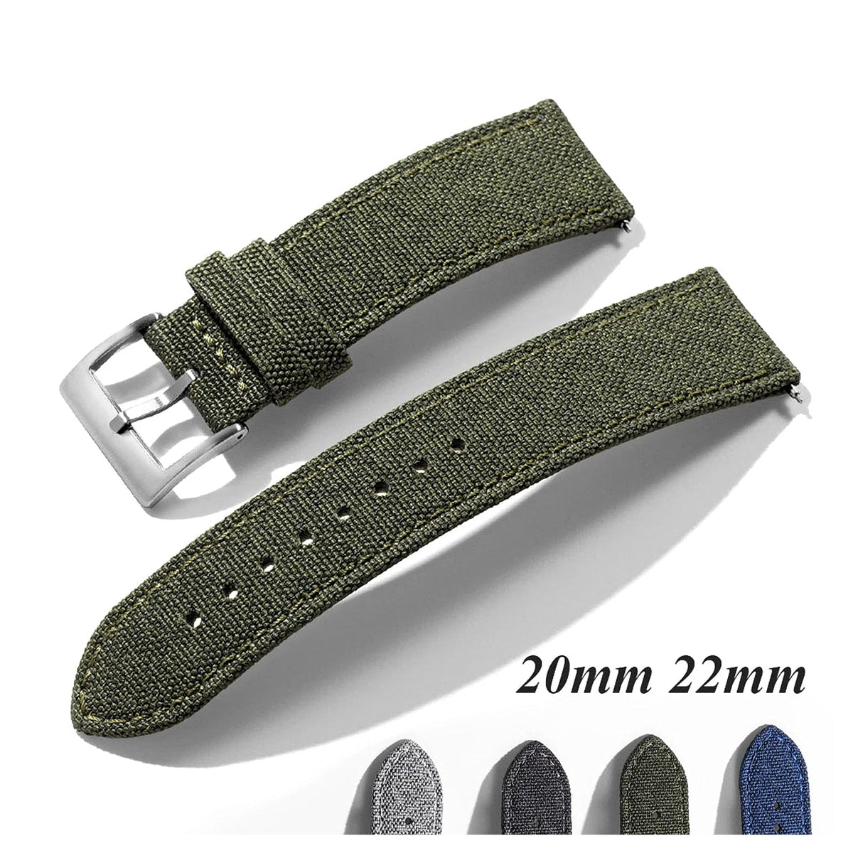 COROS PACE & APEX Nylon Fabric Band with Leather Lining