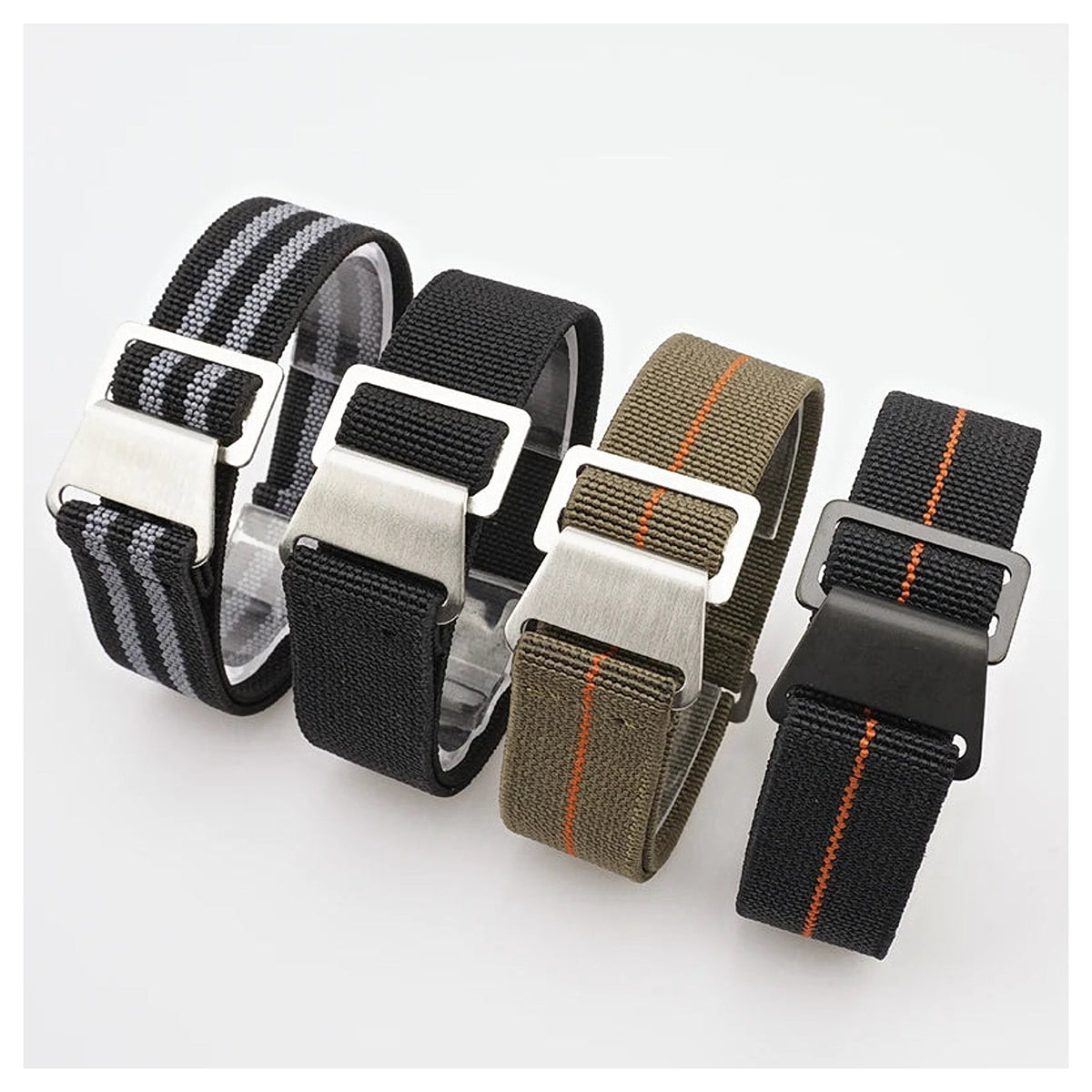 COROS PACE & APEX Elastic Nylon Parachute Band, Hook Clasp