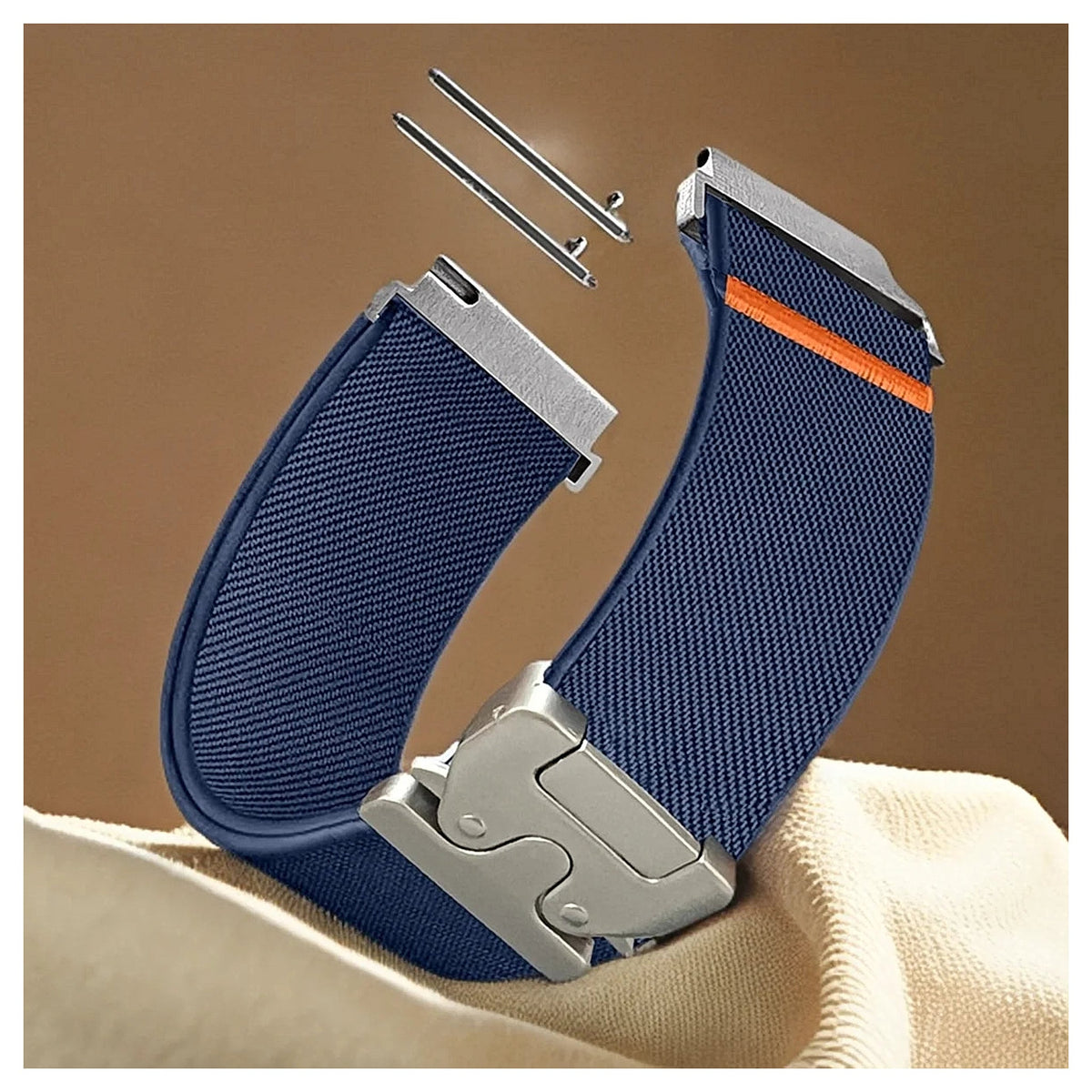 COROS PACE & APEX Elastic Nylon Band with Metal Hook Clasp