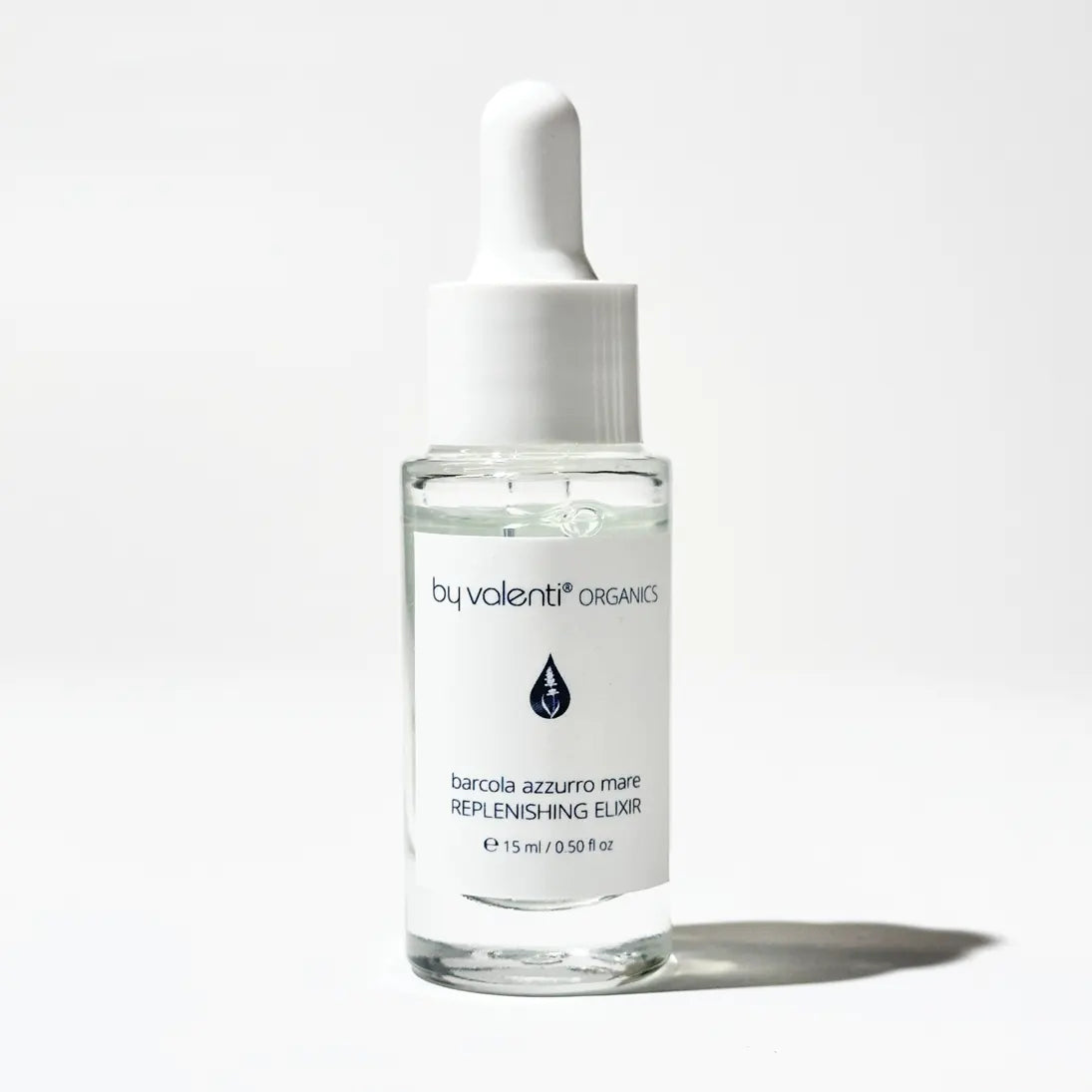 Elixir reconstituyente Barcola Azzurro Mare con ácido hialurónico + niacinamida al 5% + biofermento de algas marinas