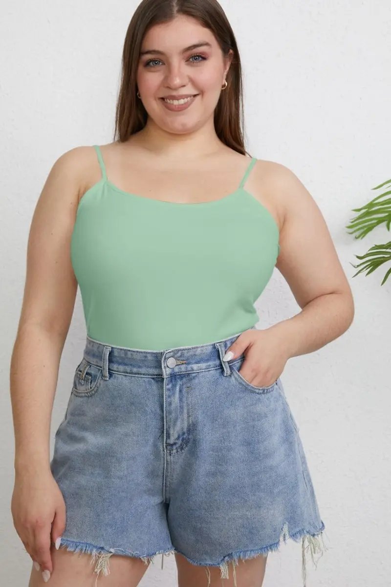 Accessories Trendsi Basic Bae Full Size Round Neck Slim Cami for Women