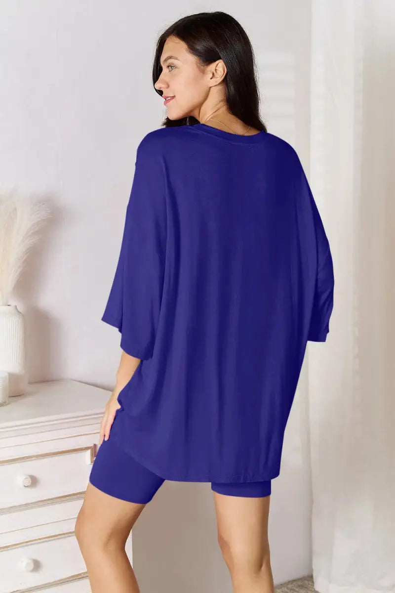 Three-Quarter Sleeve Top - Soft Rayon - Everyday Essential