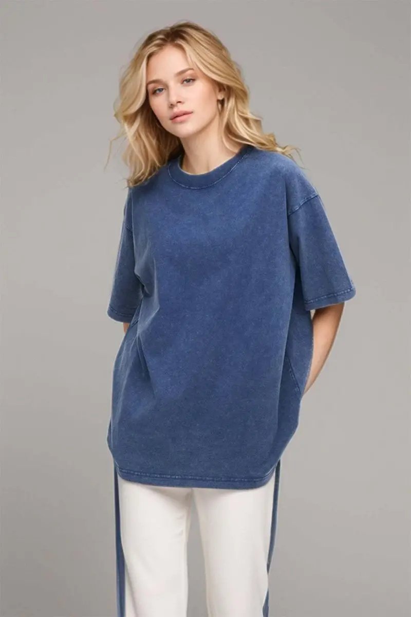 T-Shirts Trendsi Basic Bae Round Neck Half Sleeve T-Shirt for Women