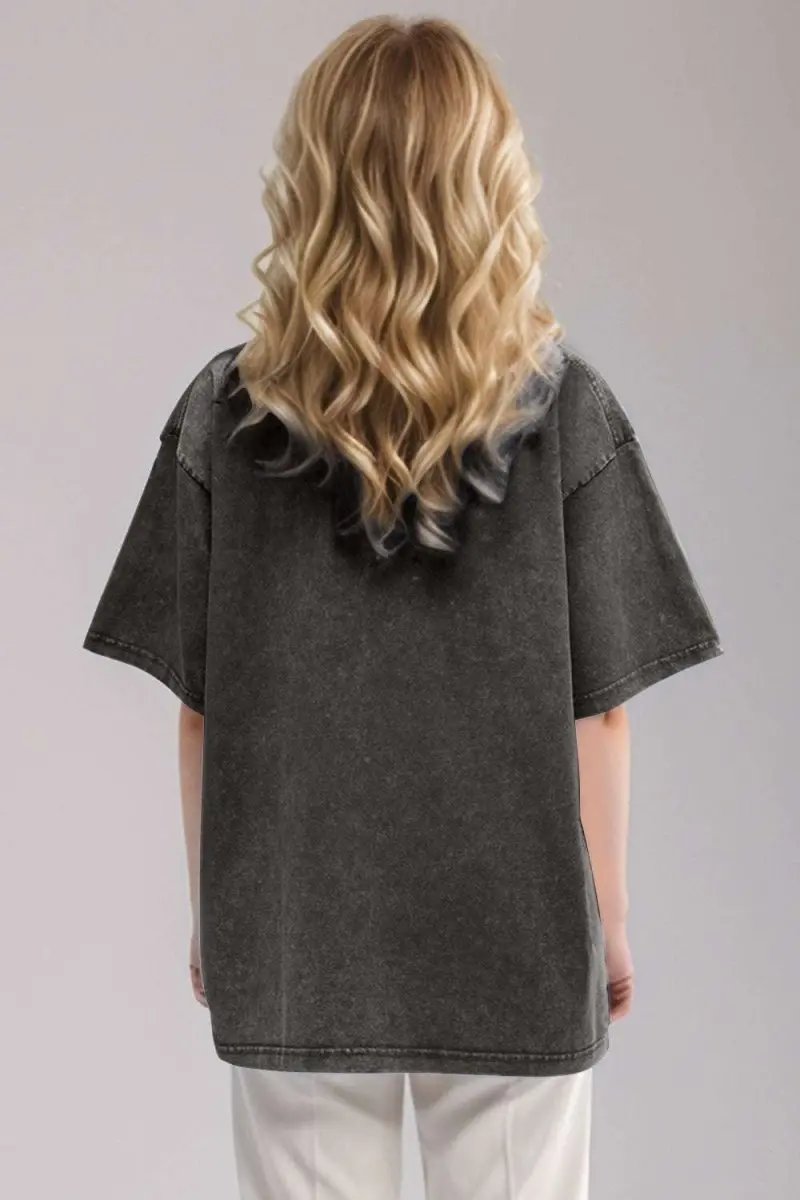 T-Shirts Trendsi Basic Bae Round Neck Half Sleeve T-Shirt for Women