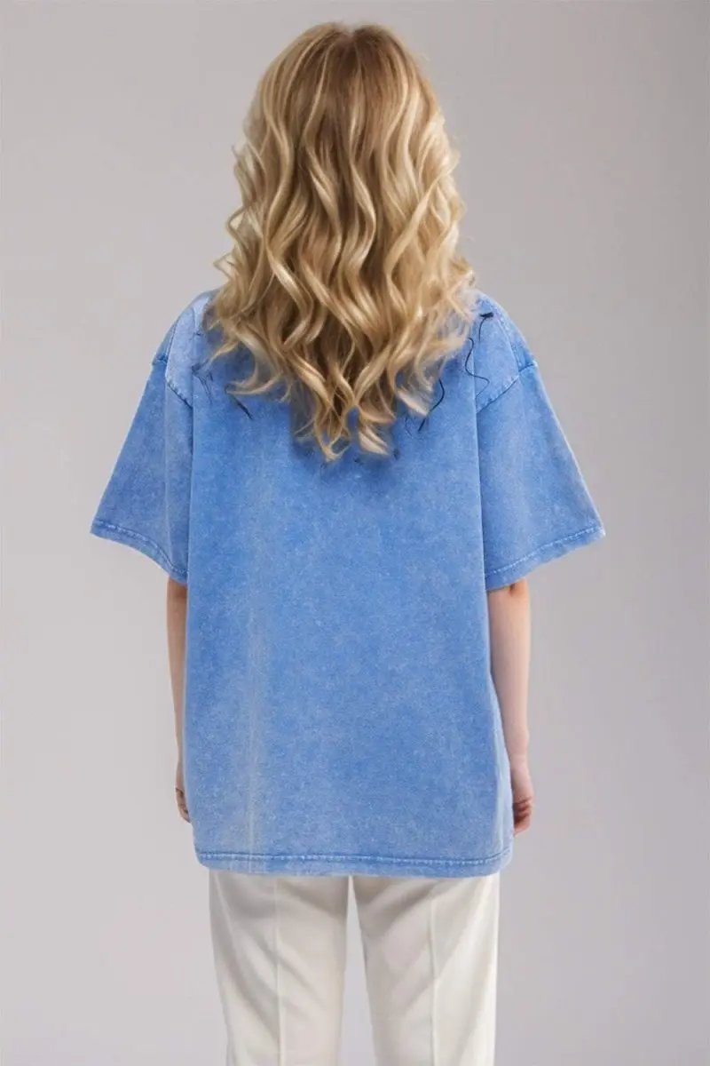 T-Shirts Trendsi Basic Bae Round Neck Half Sleeve T-Shirt for Women