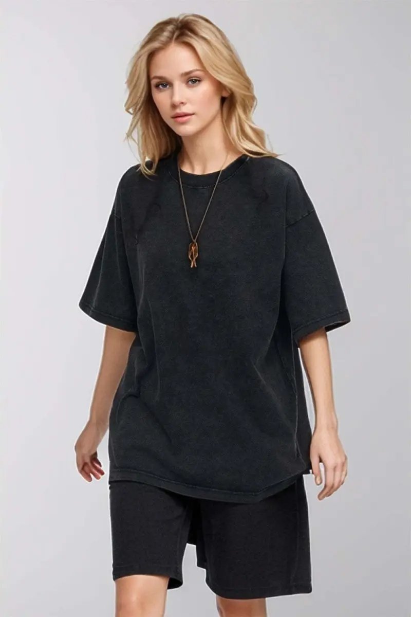 T-Shirts Trendsi Basic Bae Round Neck Half Sleeve T-Shirt for Women