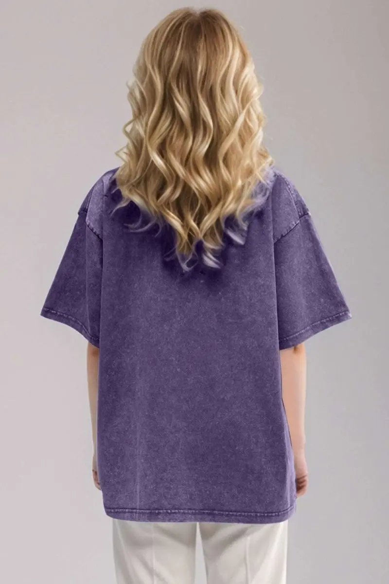 T-Shirts Trendsi Basic Bae Round Neck Half Sleeve T-Shirt for Women