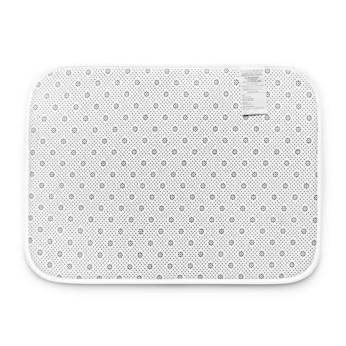 Space Wars with Rocket Ships Memory Foam Bath Mat