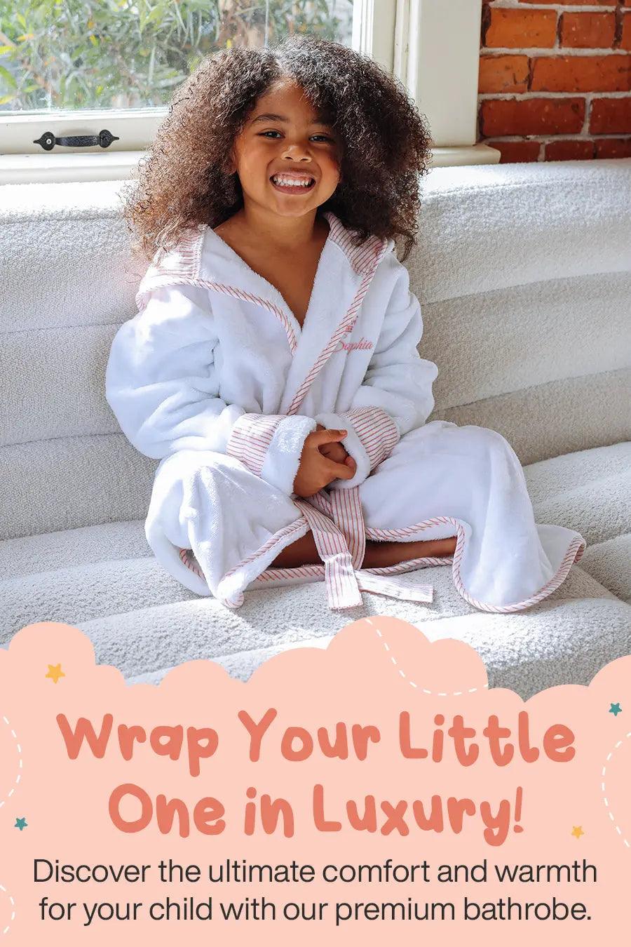 Kids Plush Robe – Ultra Soft, Safe & Cozy for Toddlers & Kids