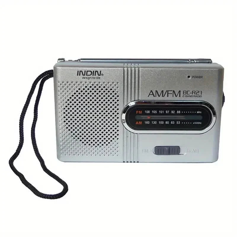 Battery Operated Portable AM/FM Radio
