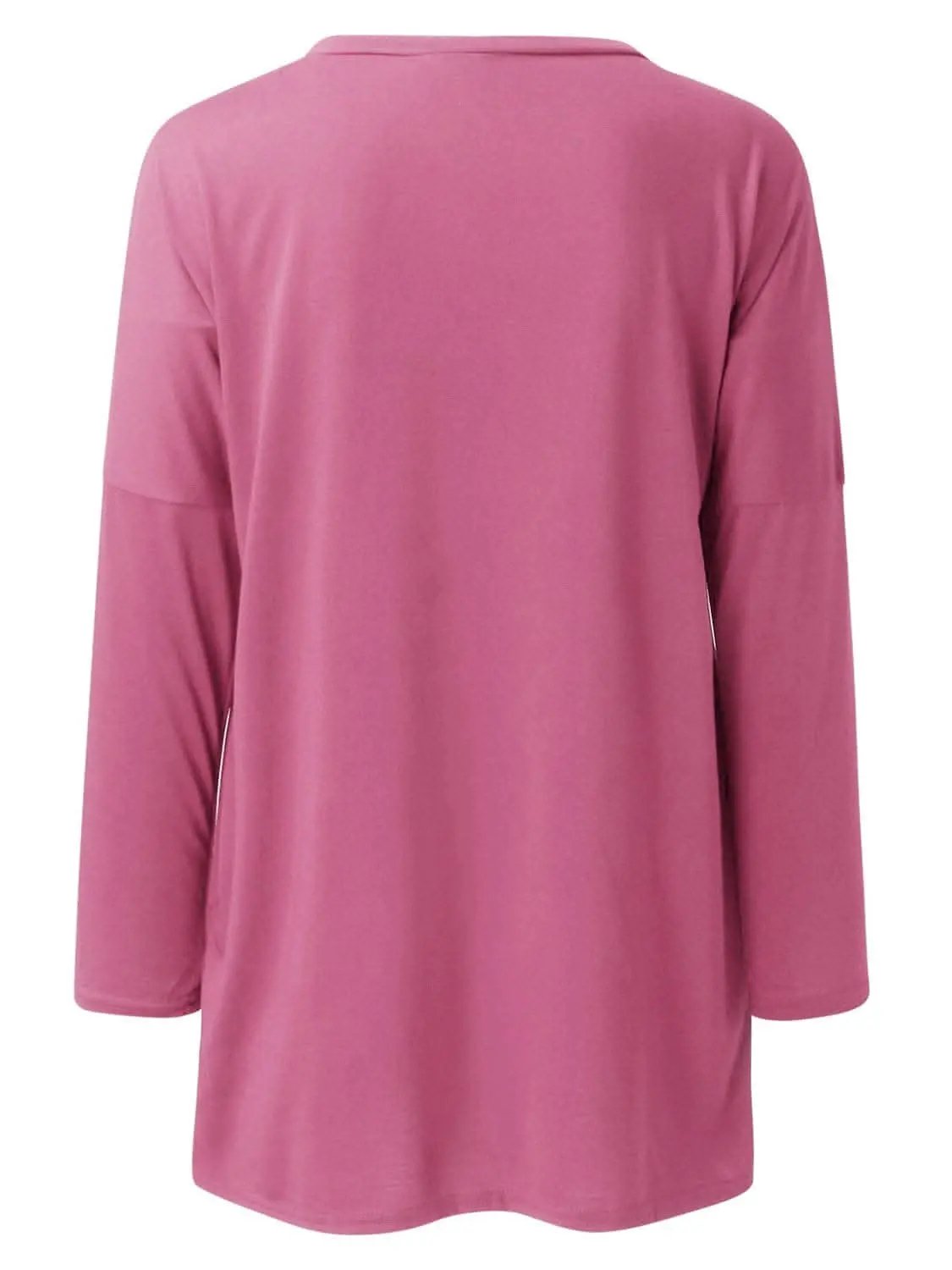 T-Shirts Trendsi Pocketed long sleeve tee - chic style