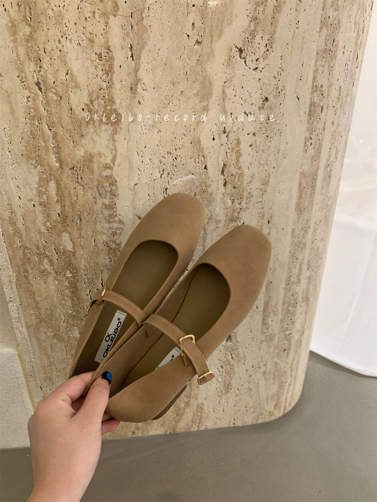 Women's Retro Frosted Flats