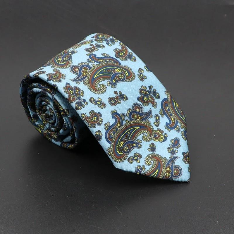 Men's Super Soft Bohemian Silk Ties