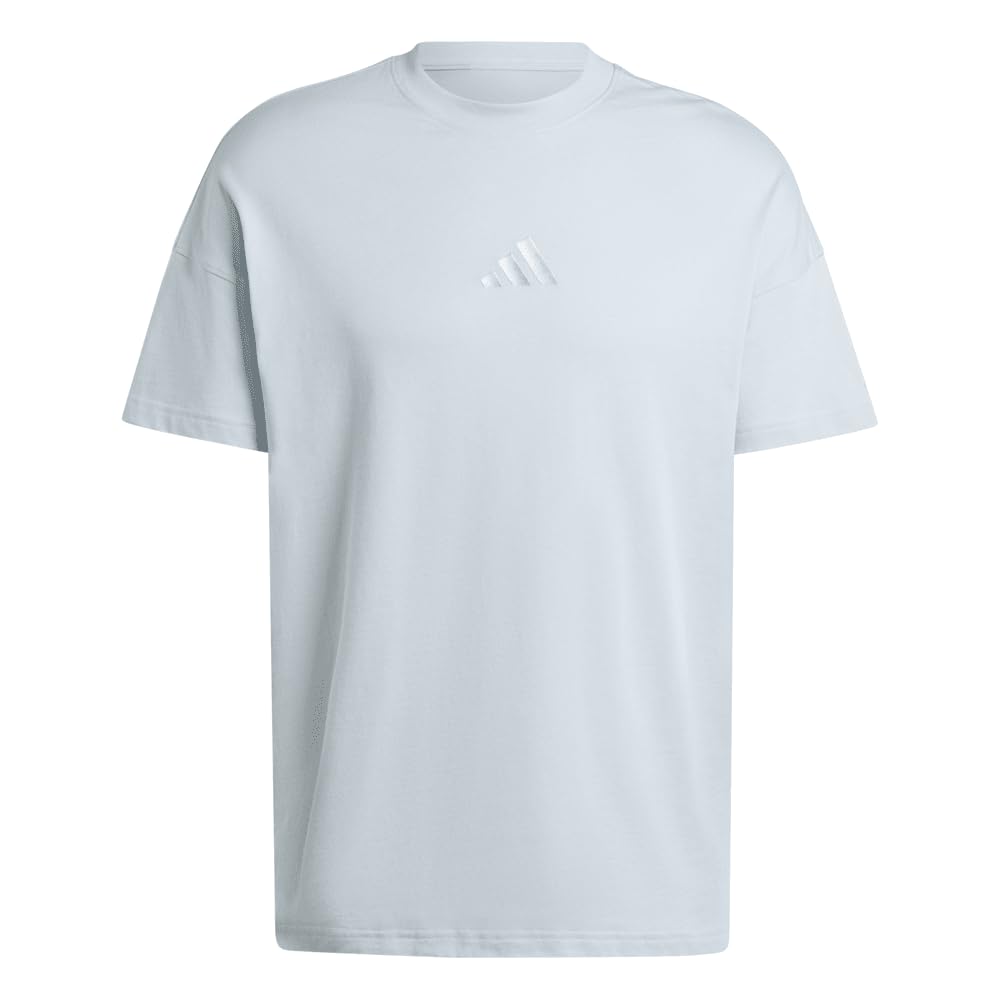 adidas Mens Tall Size All SZN Graphic T-Shirt Wonder Blue