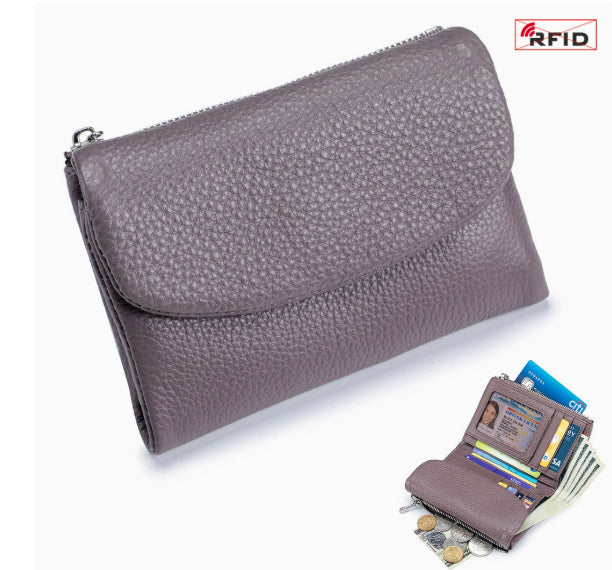 Women's Short Wallet with Soft Slouchy Shape