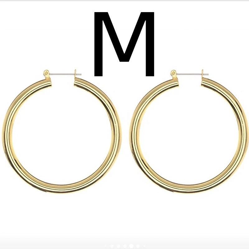 Titanium Steel HOOP Ring HOOP Earrings Cold Scenery Surface