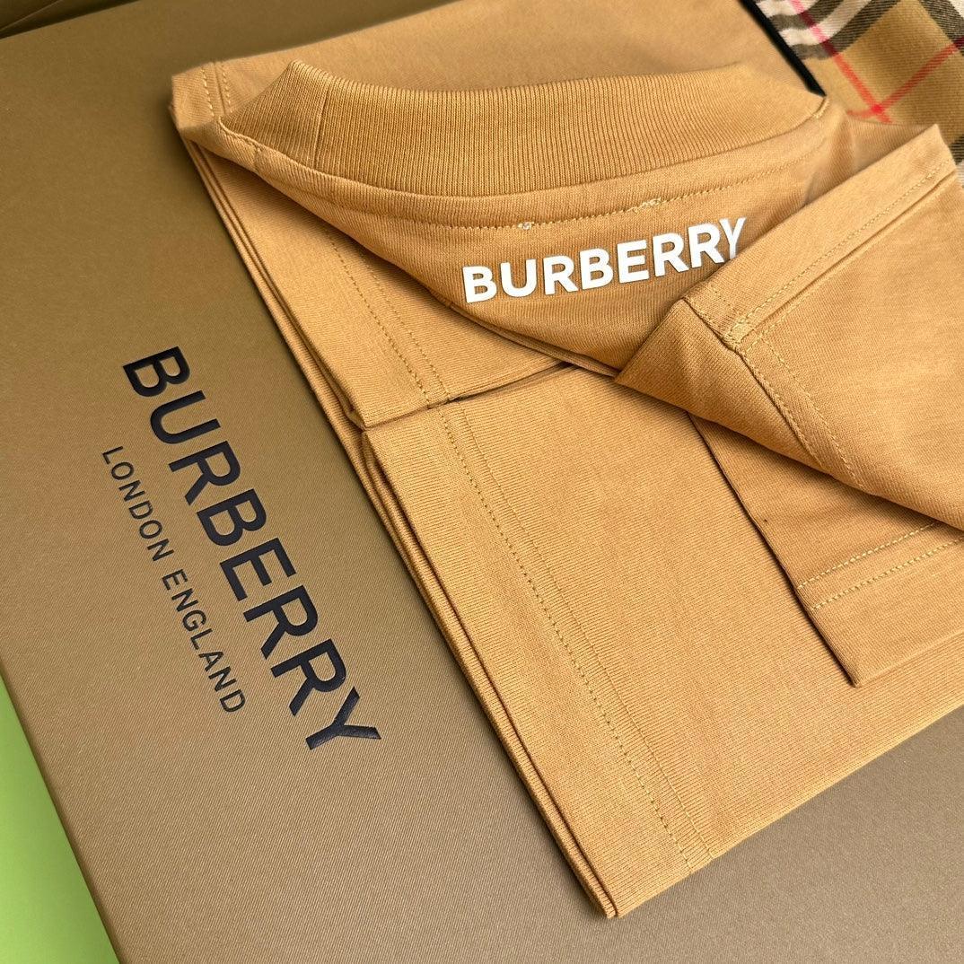 Burberry T-Shirt Without Collar 'Beige'
