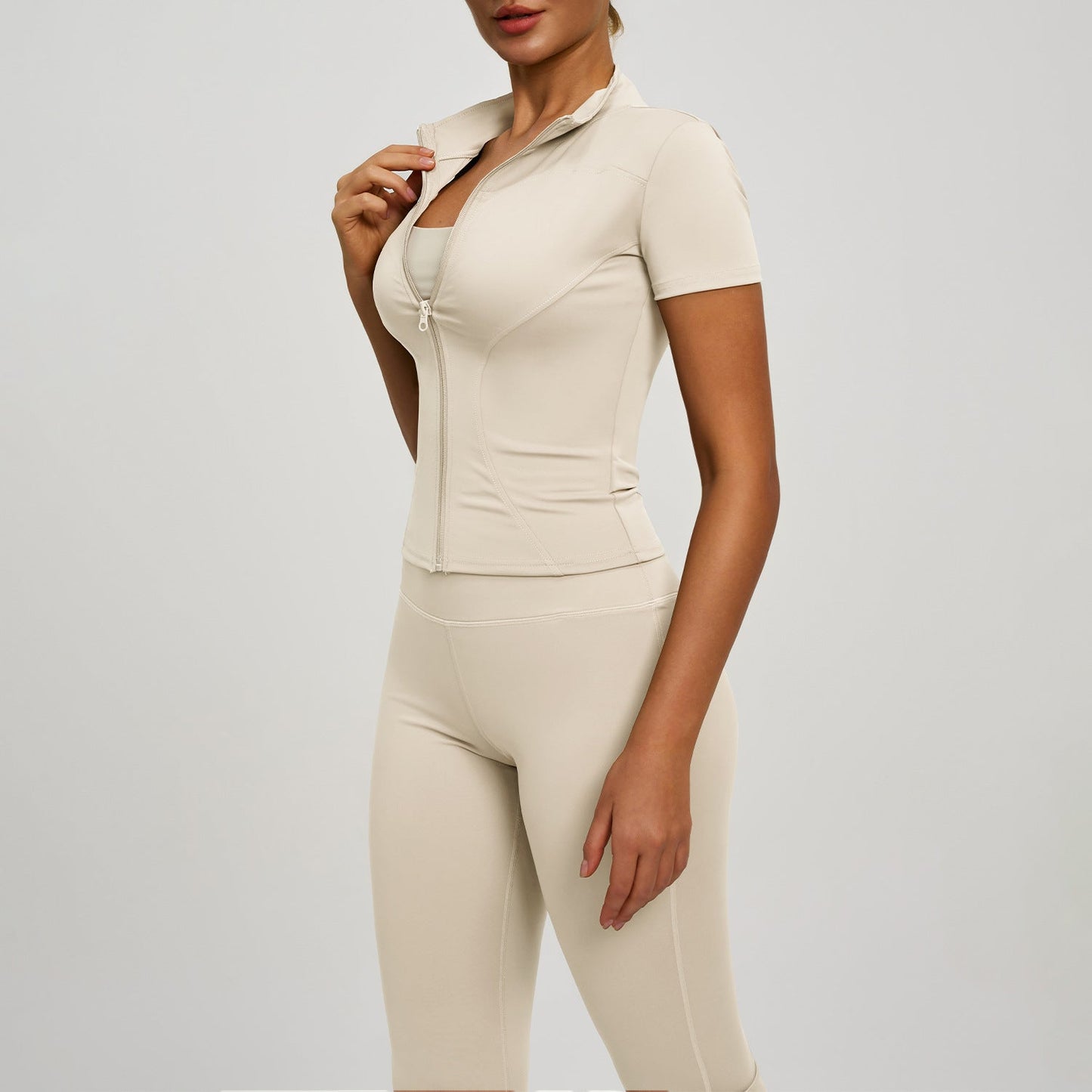 Womens Outdoor Running Fitness And Yoga Apparel Set