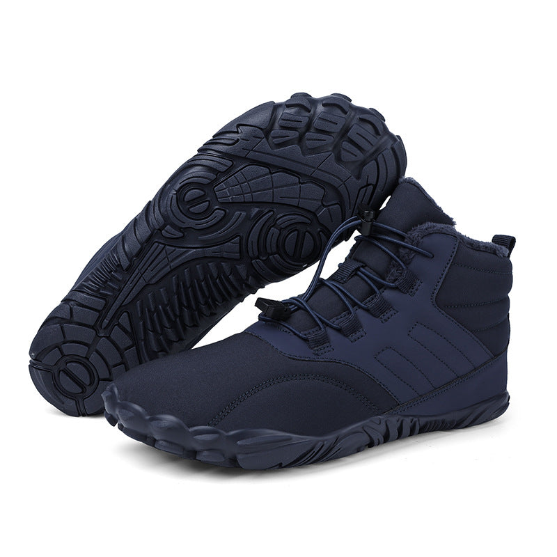 Fleece-Lined Waterproof Snow Boots