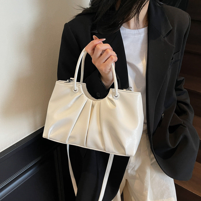 This Years Trend Is Niche Pleated Cloud-shaped Bags For Women