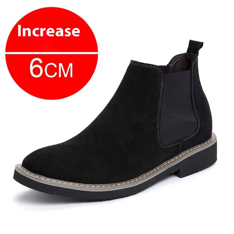 Invisibly Heightened Casual Suede Wedges