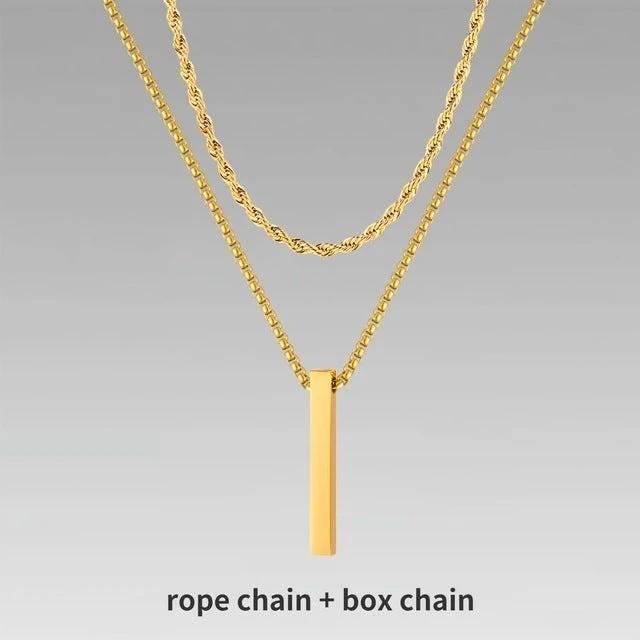 Men's Crystal Necklace