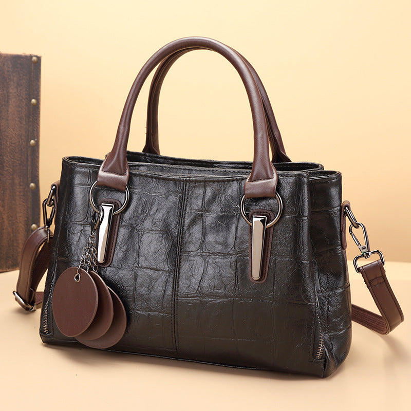 Retro Contrasting Color Travel Bag