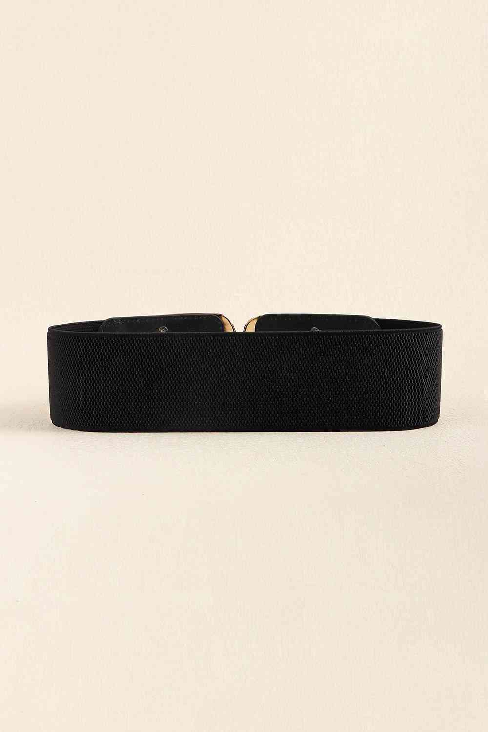 Stylish Essentials Wide Belt – Adjustable Comfort with Zinc Alloy Buckle See size chart under “more details”