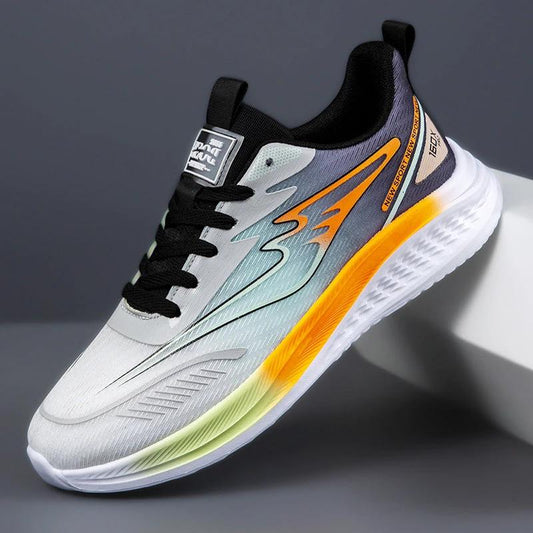 Zapatillas casual de running de malla transpirable y resistentes para hombre