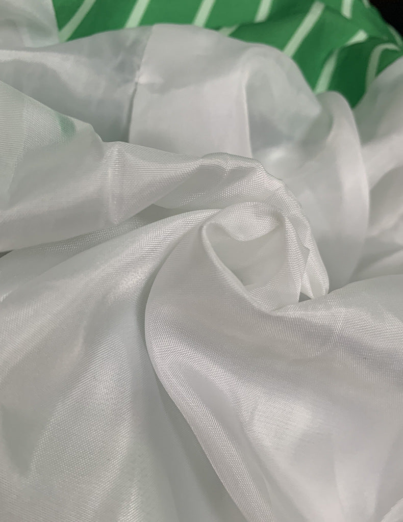 Conjunto de dos piezas de temperamento a rayas con solapa para mujer. Consulta la tabla de tallas en "más detalles".