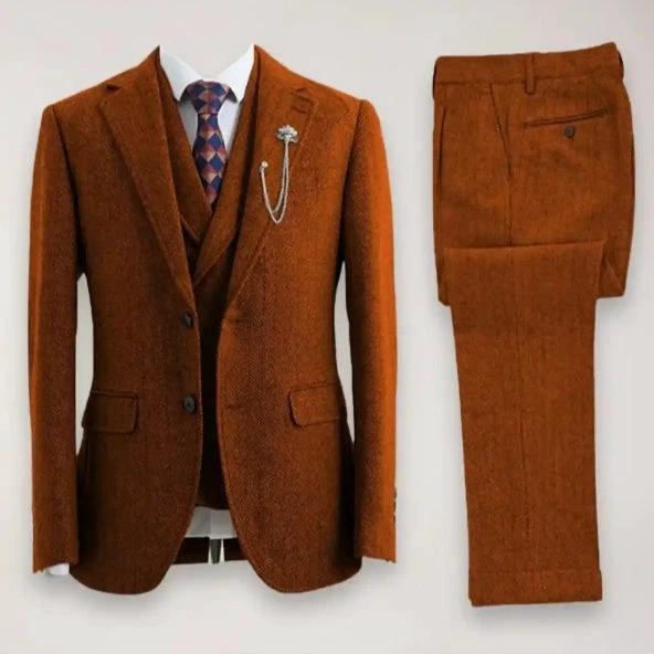 Men's Casual Three-piece Suit