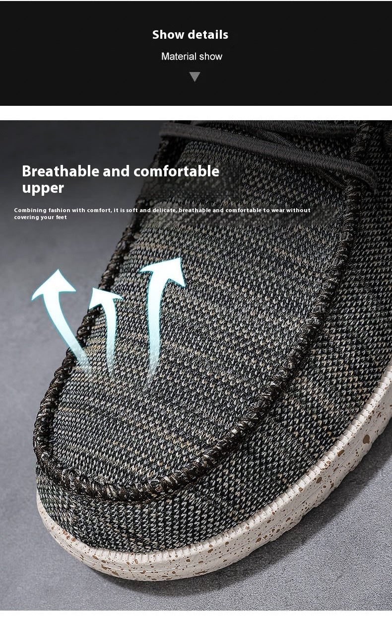 Men's Breathable Casual Canvas Shoes
