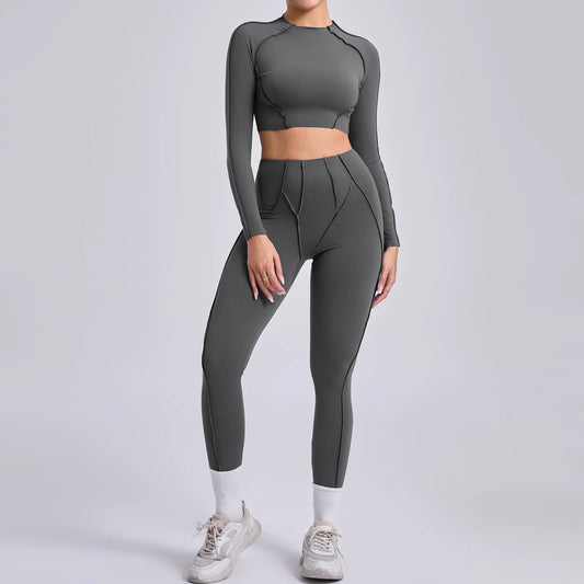 Conjunto de ropa de yoga, correr y entrenamiento para mujer