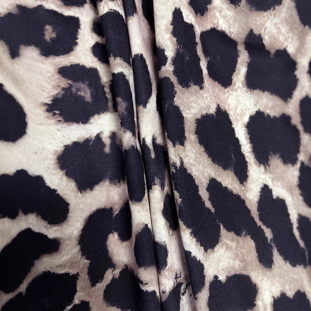 Trendy Leopard Print Plus Size Casual Loose Wide-leg Pants See size chart under “more details”