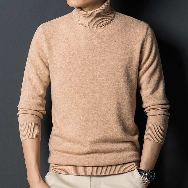 Cashmere Sweater Pullover Thick Sweater For Men