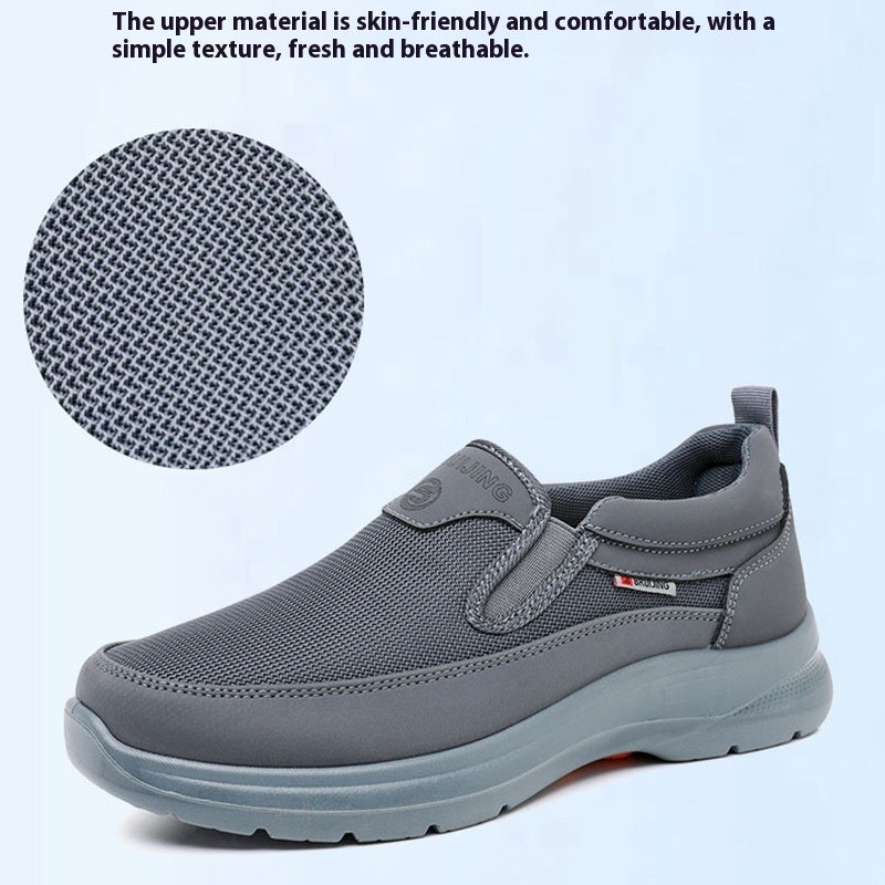 Men's Old Beijing Slip-On Mesh Flats