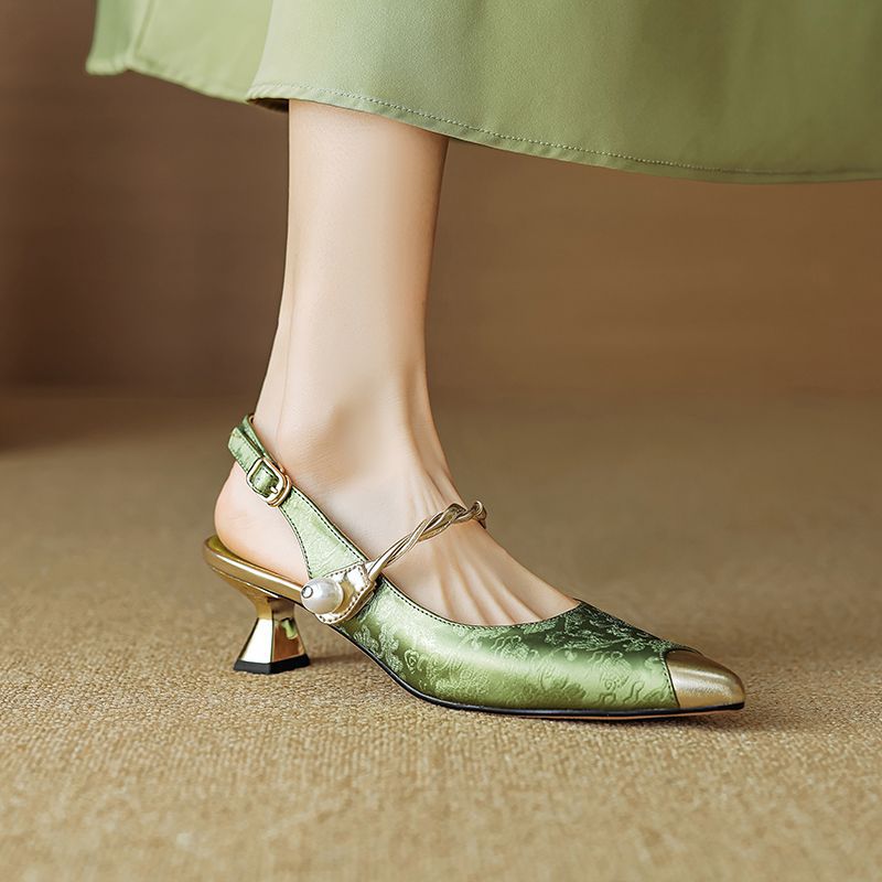 Women's Ankle-Strap Stiletto Sandals