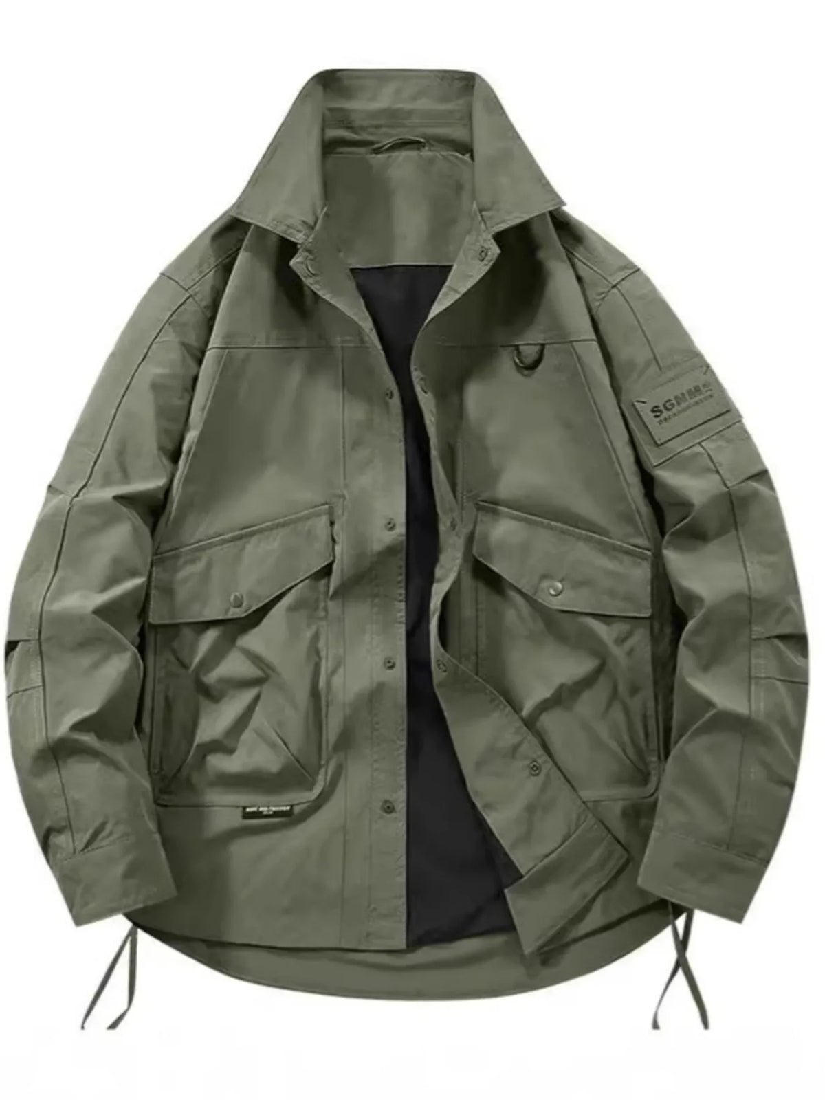 Men's Plus Size Urban Style Cargo Jacket