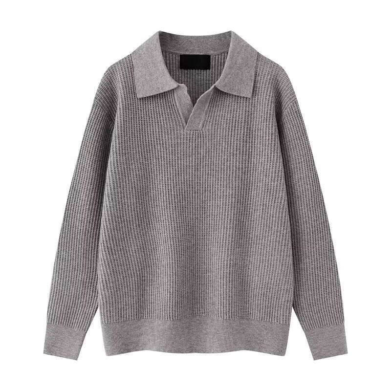 Loose-fitting Top T-shirt For Outerwear Undershirt Sweater