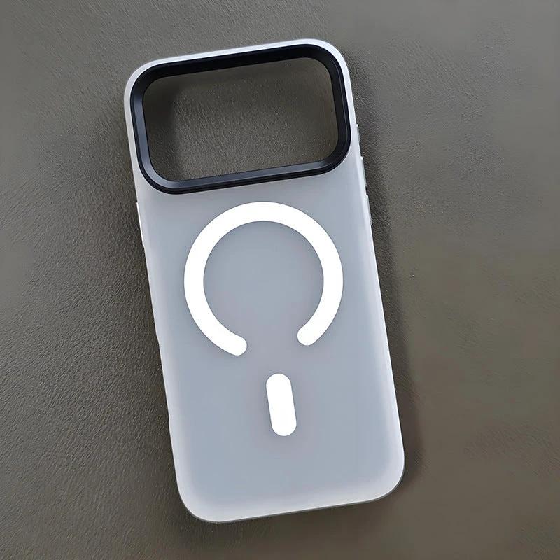 Applicable To 17promax Phone Case New Magnetic Simple Skin Sense Drop-resistant Protective Cover