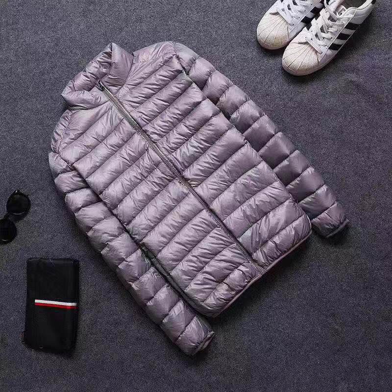 Men's Lightweight Cotton-Padded Jacket with Hood