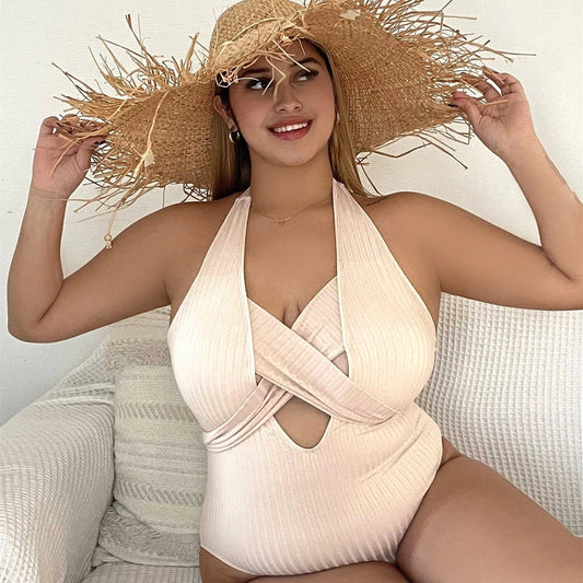 Bañador de una pieza de tallas grandes para mujer