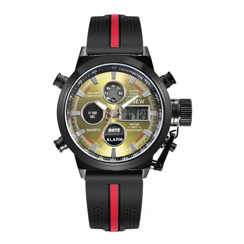 Men's Fashion Belt Multi-functional Watch