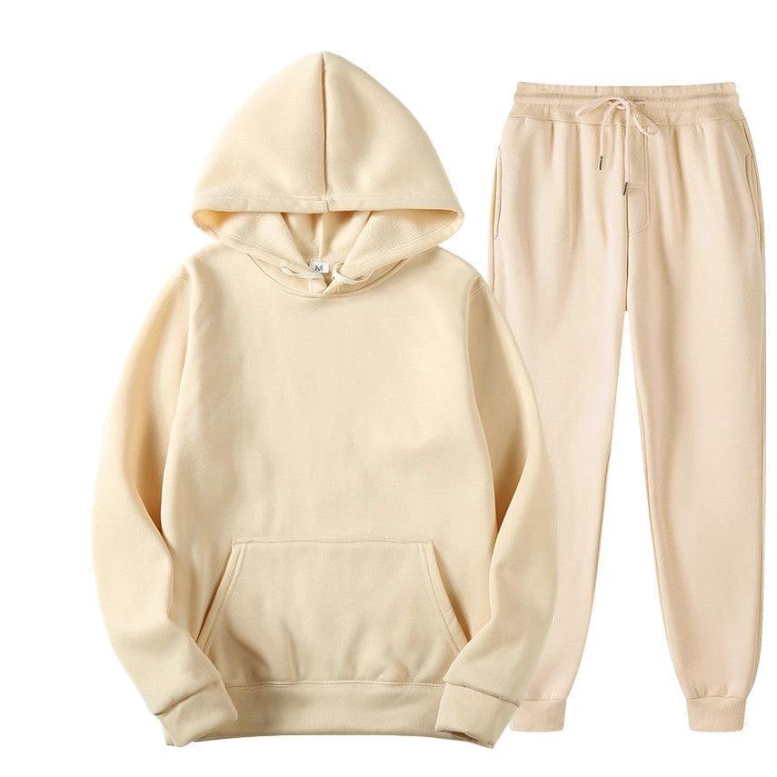 Sparkling Style 220g Fabric Oversized Sweatshirt Suit