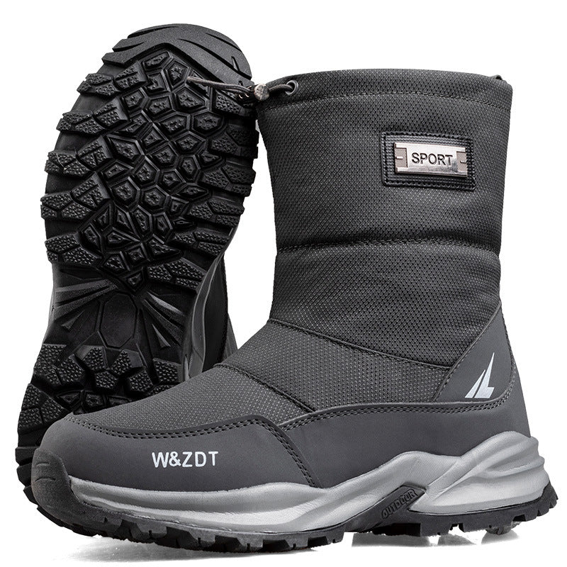 Men's Outdoor Waterproof Non-slip Snow Boots